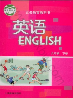 滬教版九年級英語下冊