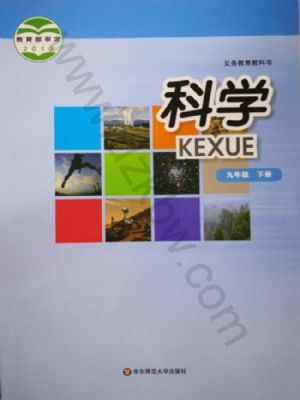 華師大版九年級科學(xué)下冊