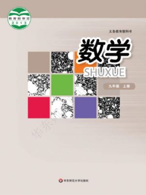 華師大版九年級(jí)數(shù)學(xué)上冊(cè)