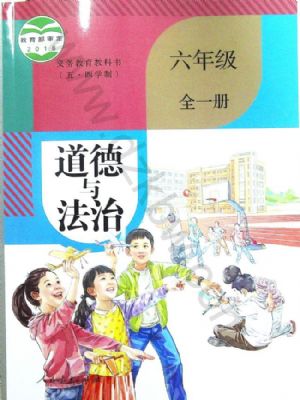 人教版六年級道德與法治全一冊