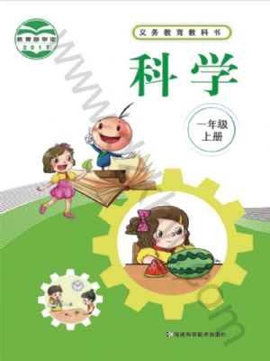 湘科版一年級科學上冊