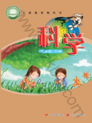 粵教版五年級科學(xué)下冊