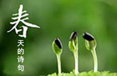 春天的詩(shī)句